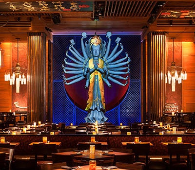 Interior of Tao Downtown New York