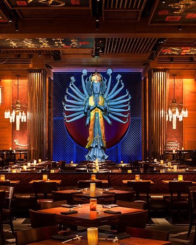 Interior of Tao Downtown New York