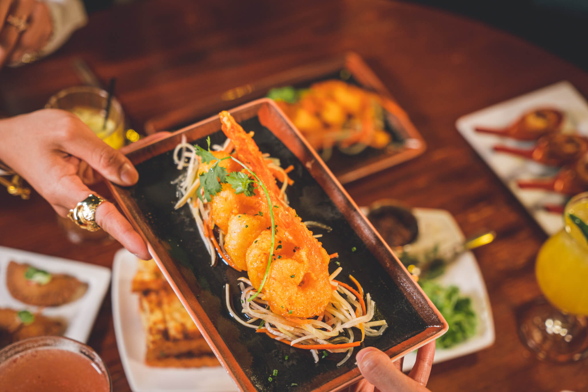 thai style shrimp