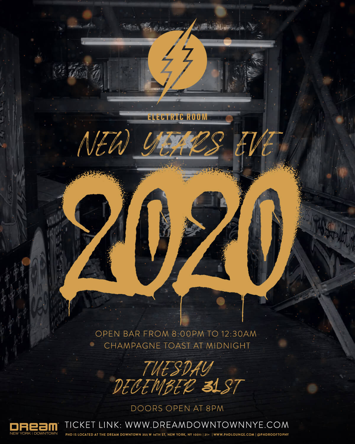 Nye 2020 Electric Room New York Tao Group Hospitality