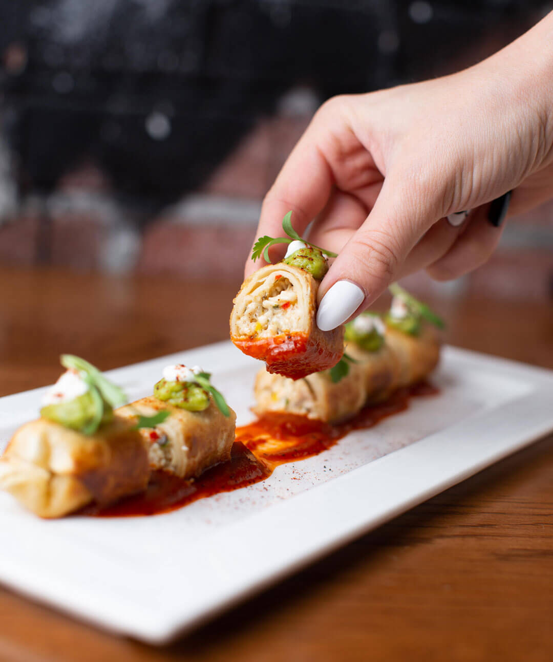 Barrio Style Chicken Taquitos