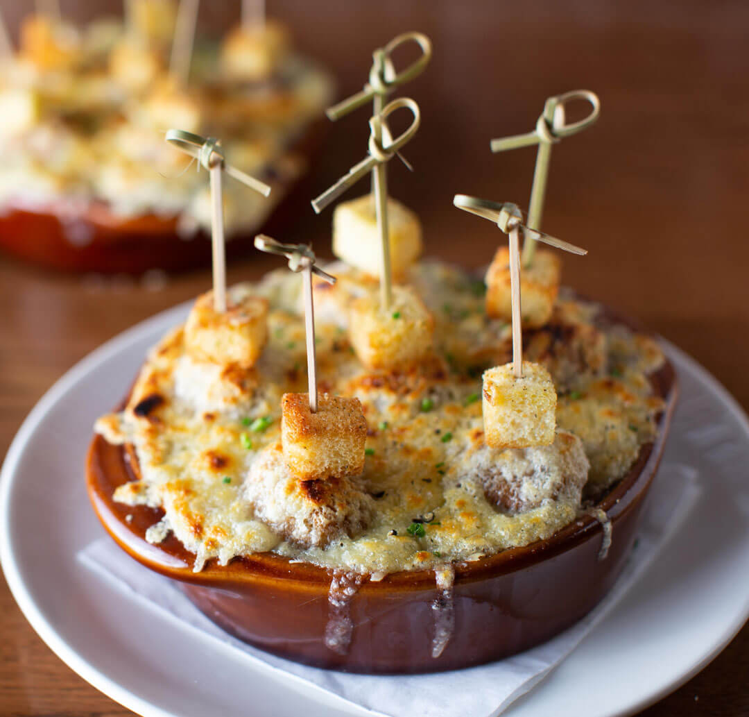 French Onion Soup Dumpling