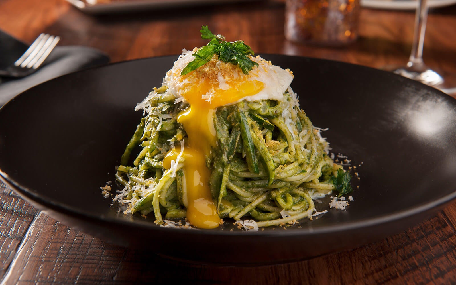 A plate of Spaghettini