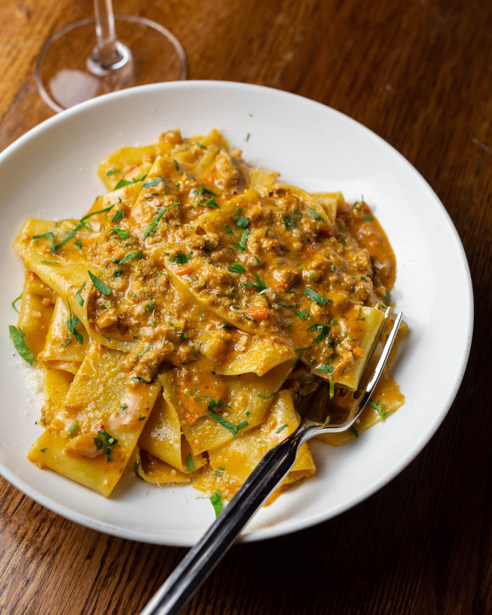 pappardelle bolognese