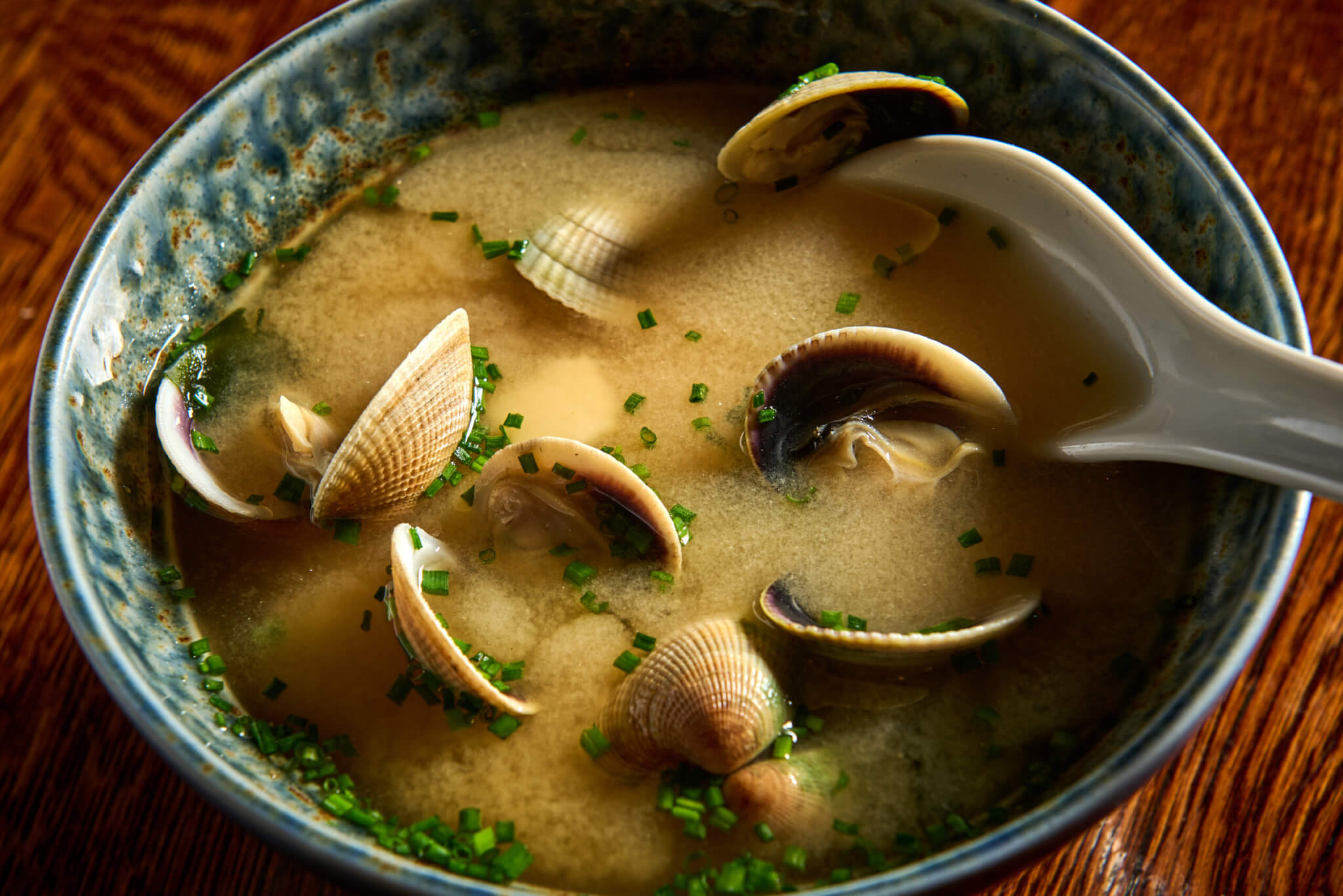 Miso With Tofu & Manila Clams