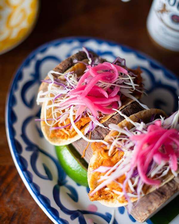 Chicken Pibil Tacos