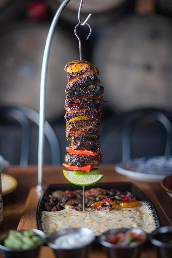 Fajitas Fundido