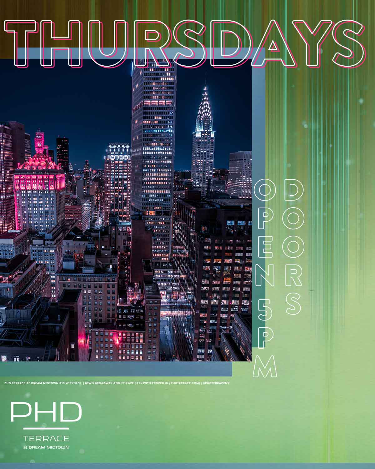 Thursdays PHD Terrace