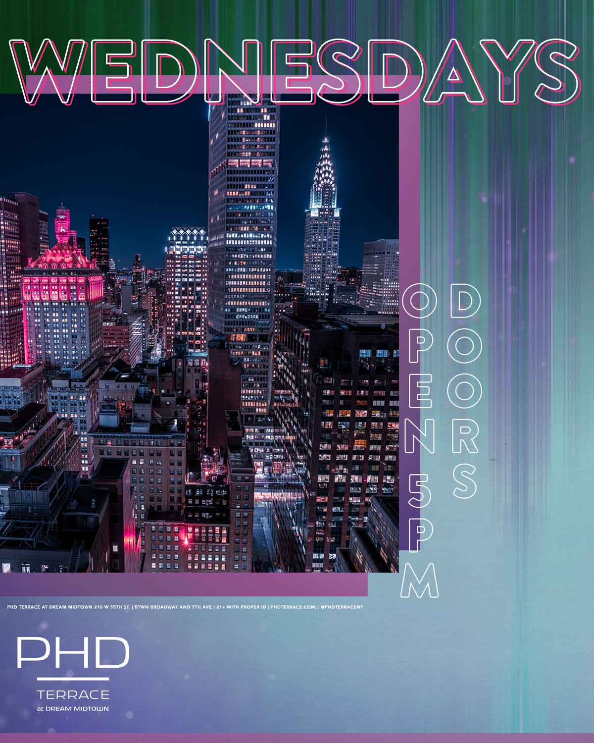 Wednesdays PHD Terrace