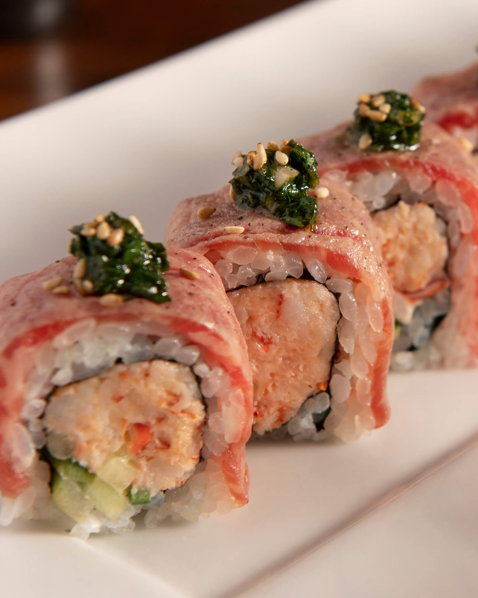 surf and turf roll tao los angeles