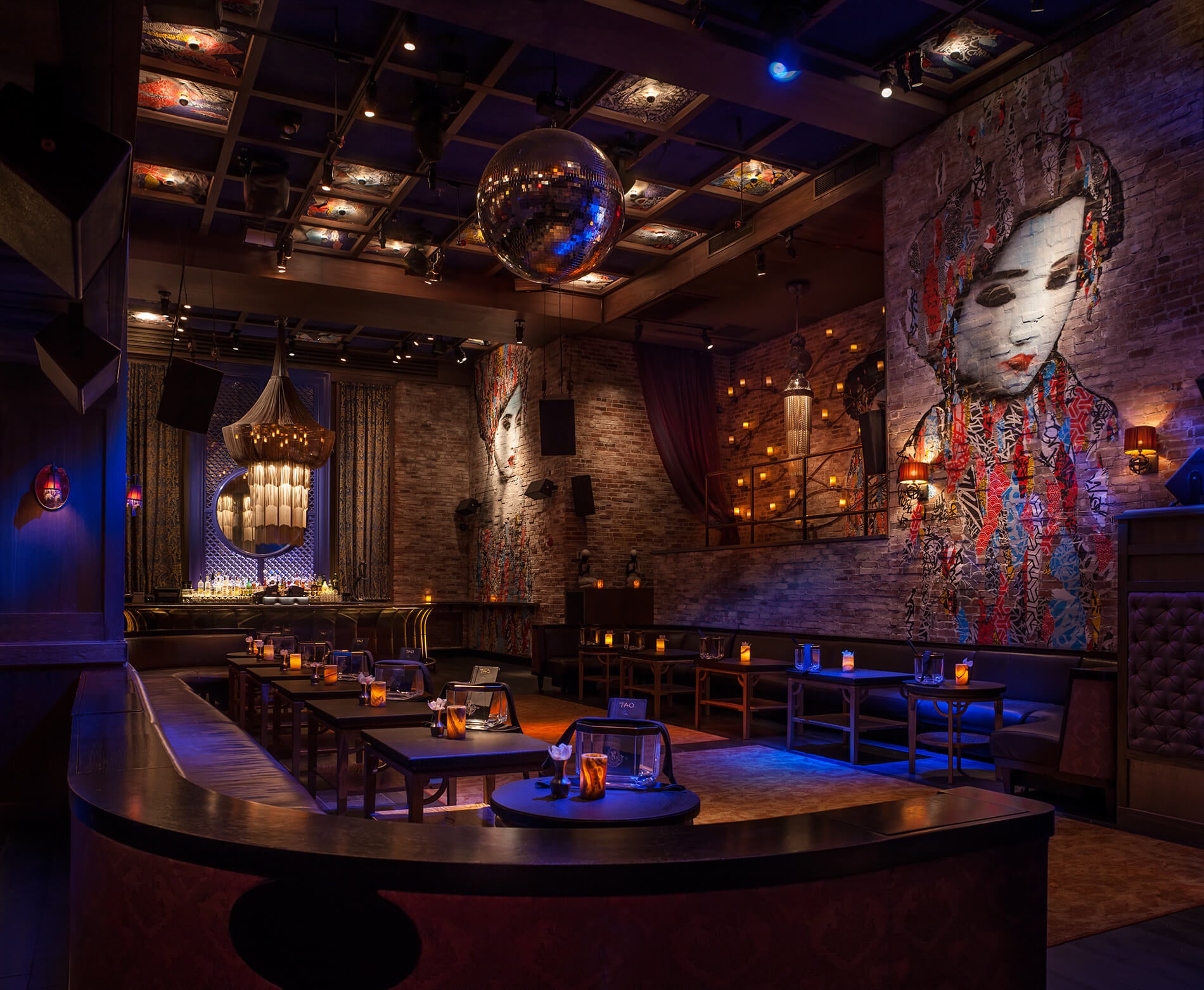 venue shot of tao nightclub in nyc