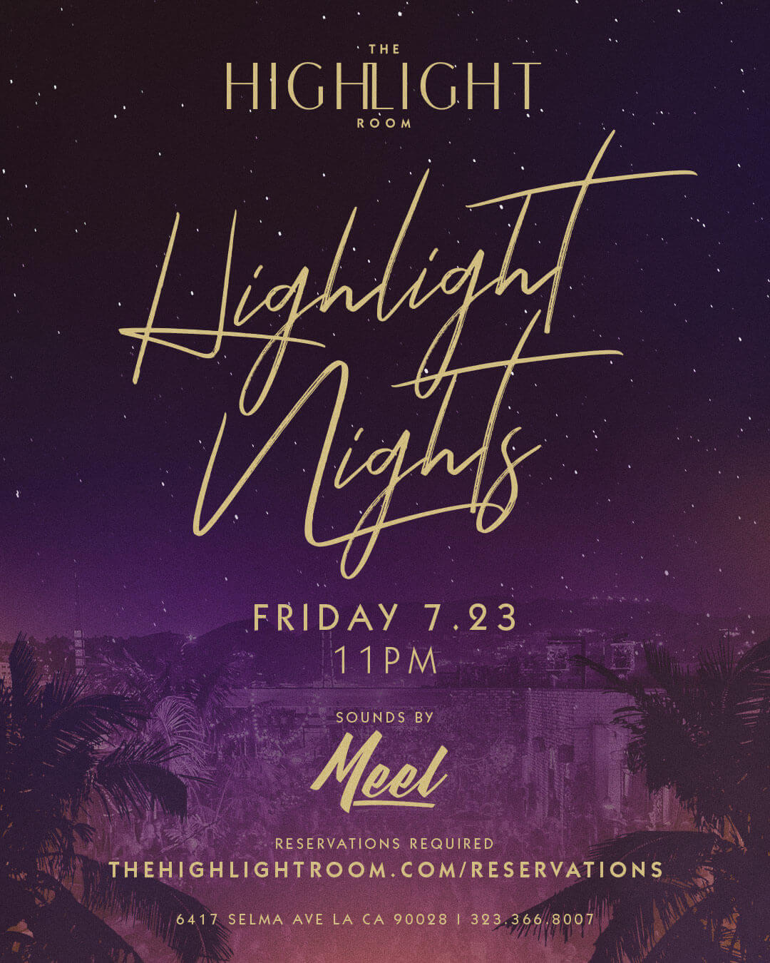 Highlight Nights with Meel