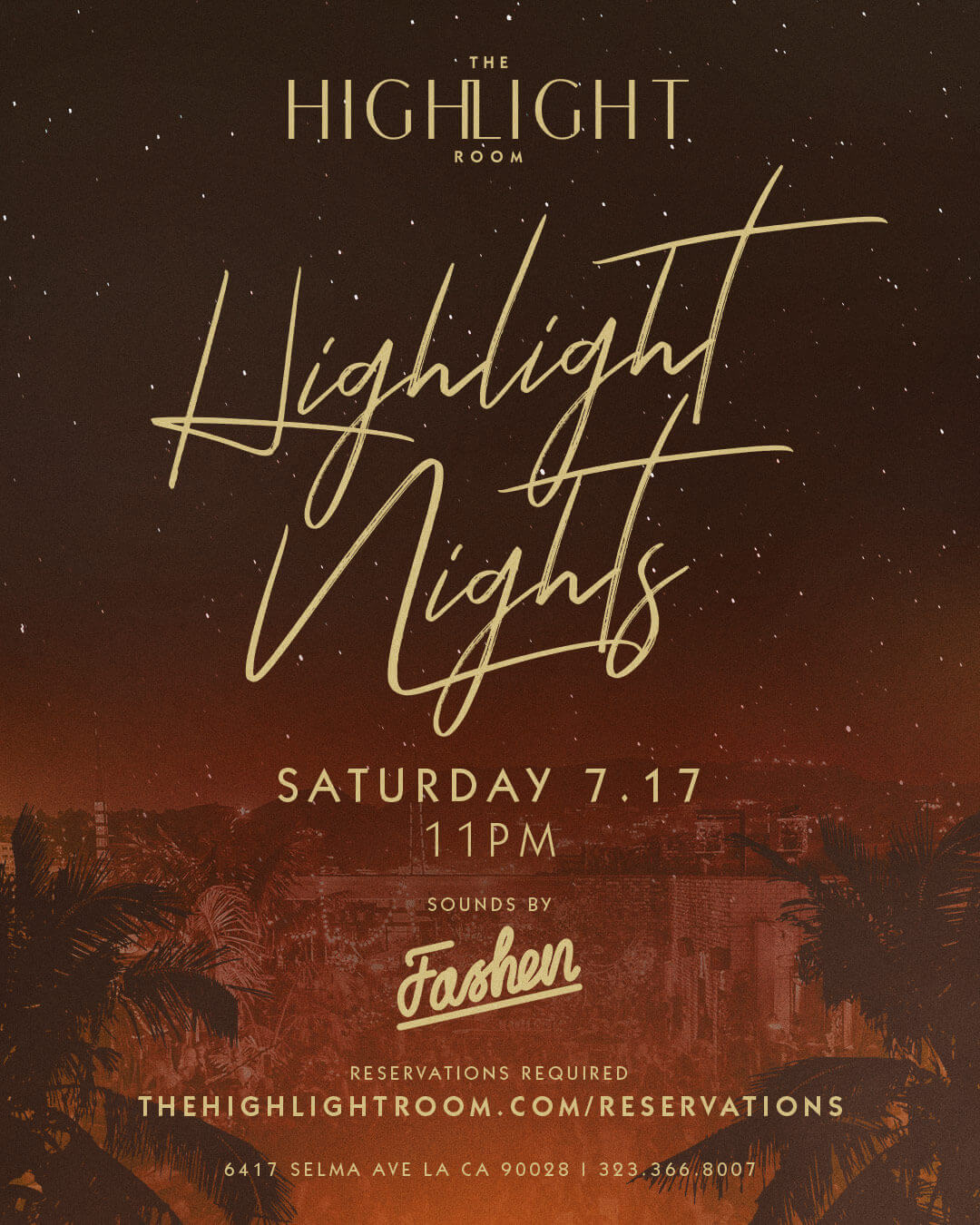 Highlight Nights with Fashen