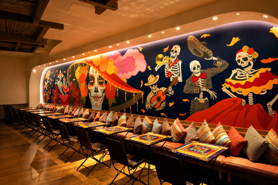 Casa Calavera Las Vegas Mural