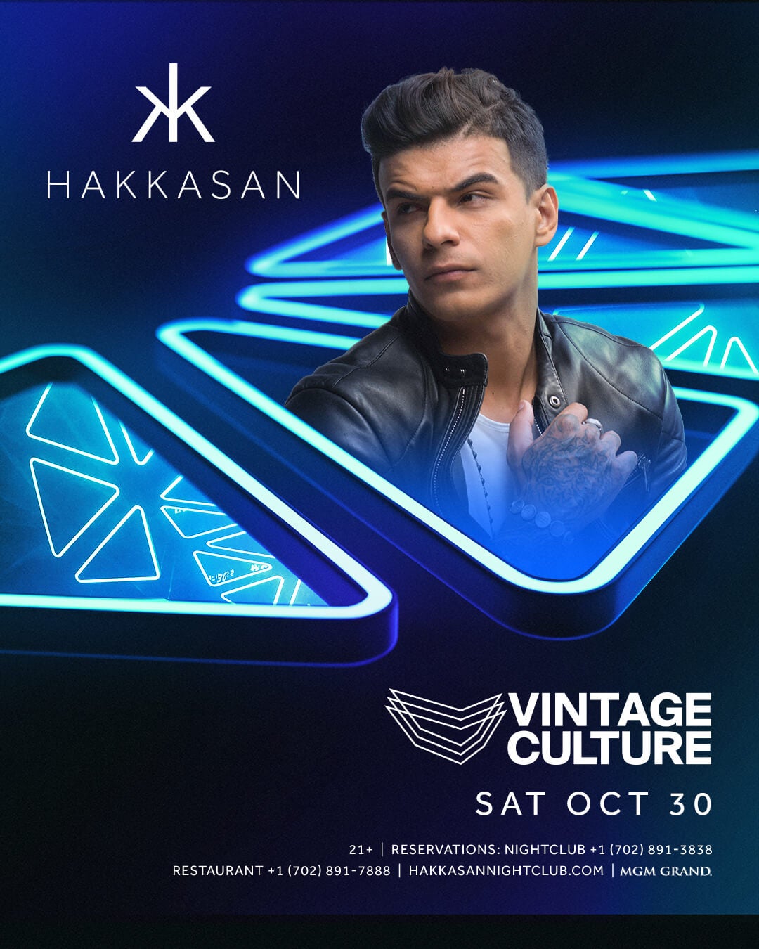 10/30/21 - Vintage Culture - Halloween Weekend - Hakkasan Nightclub Las