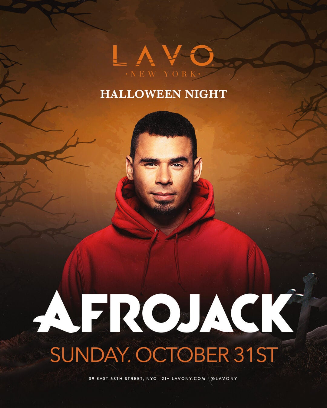 10/31/21 Afrojack LAVO New York Tao Group Hospitality