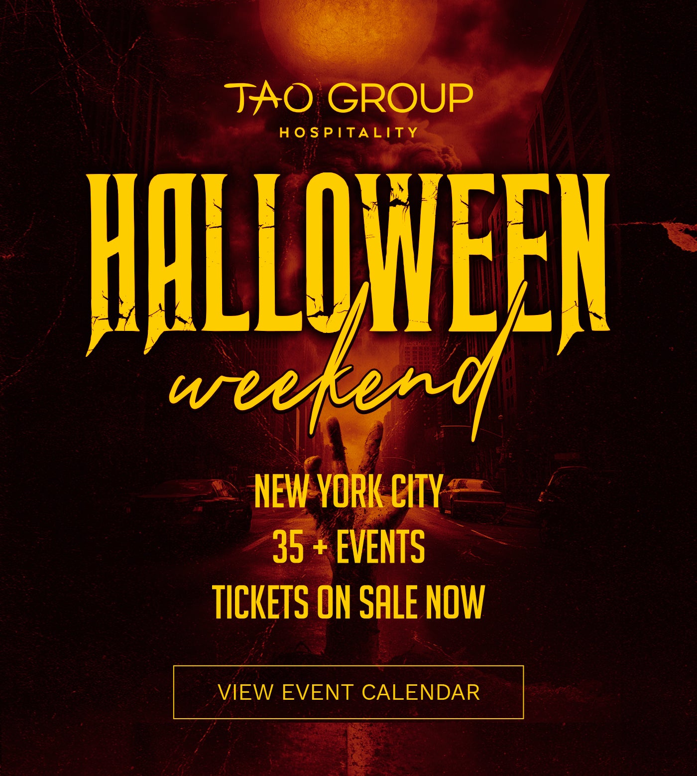 Halloween Weekend 2023 in New York City Tao Group Hospitality