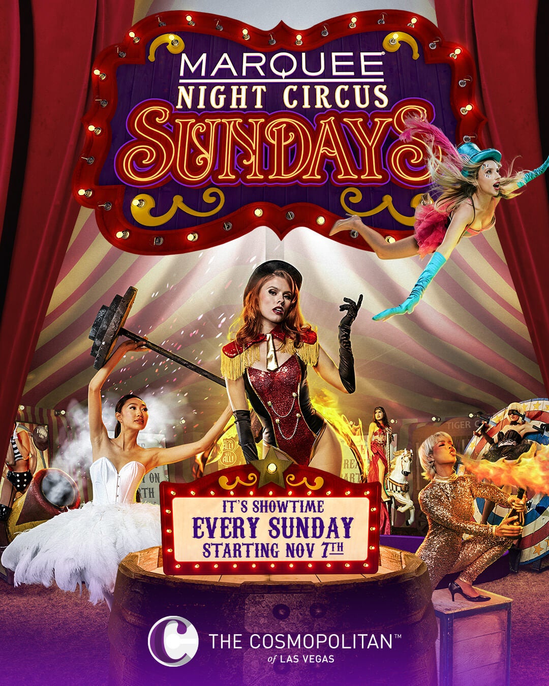Marquee Night Circus Sundays