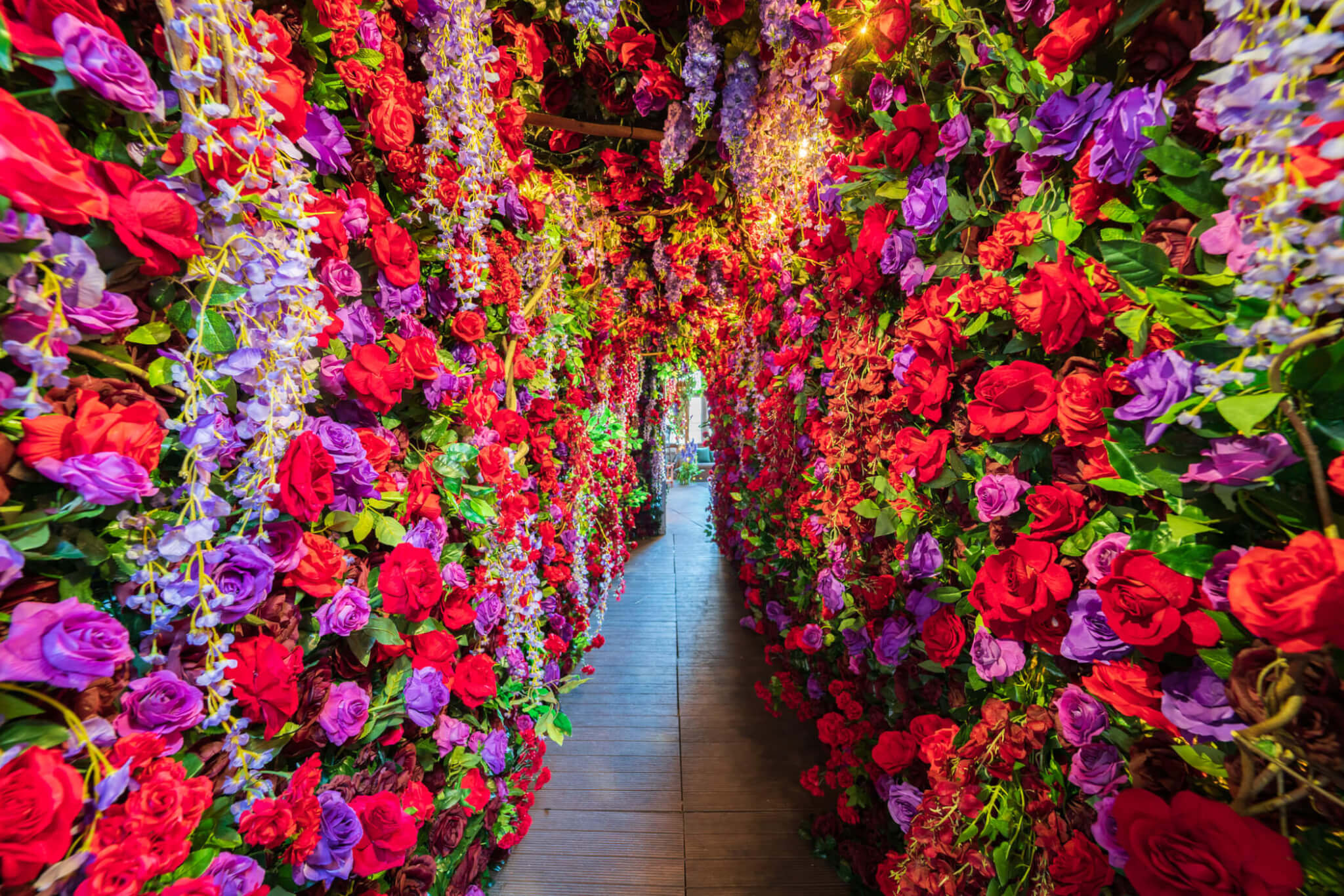 PHD Terrace Flower Tunnel