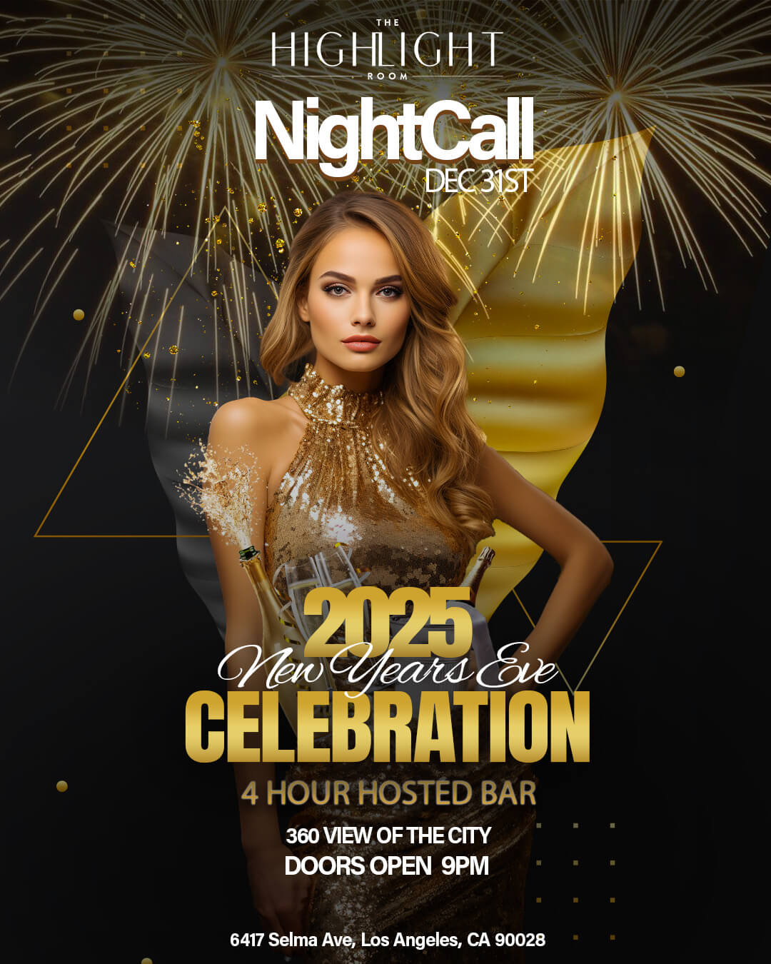 The Highlight Room Presents New Year's Eve Celebration 2025