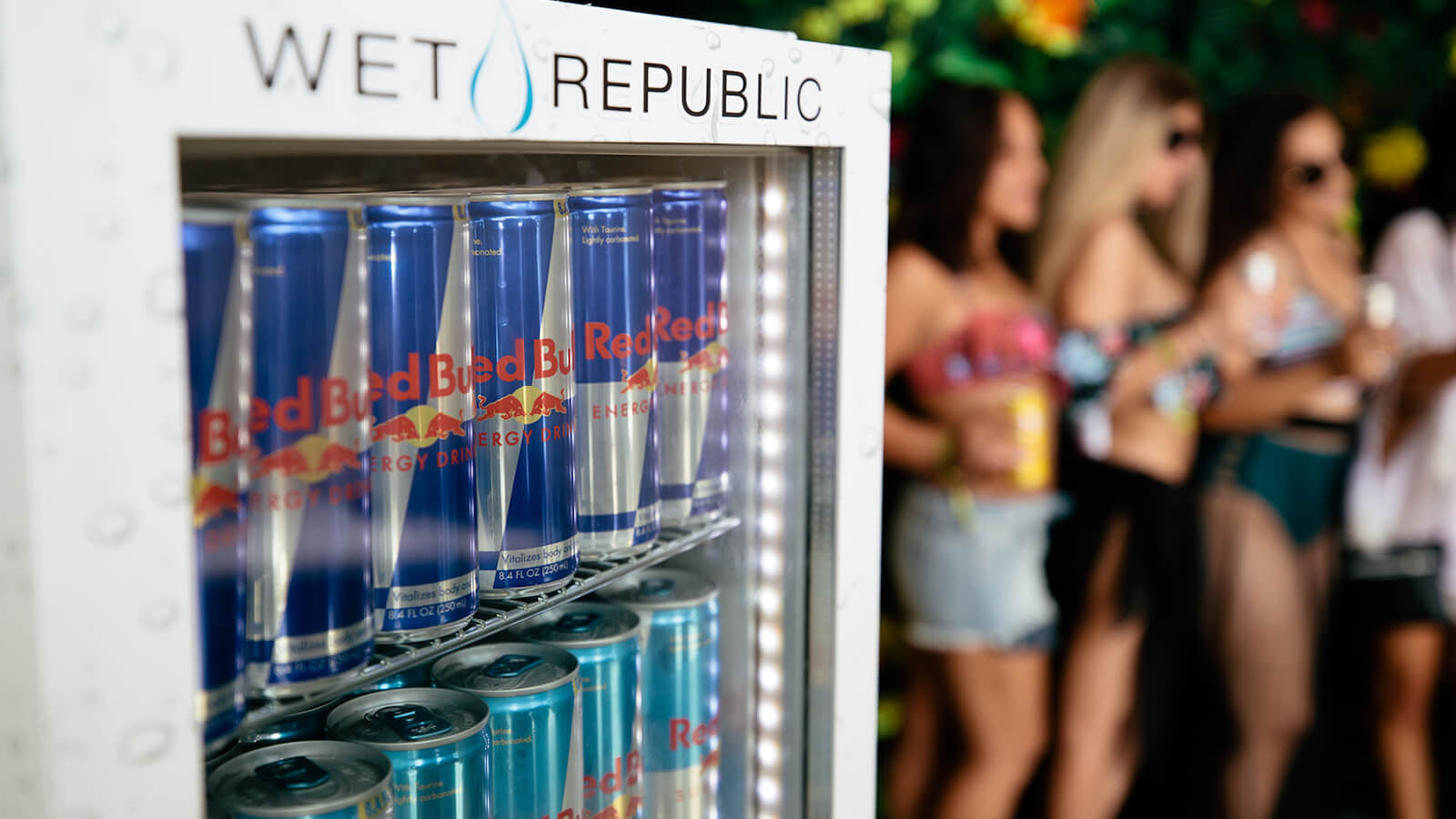 Red Bull Case with Wet Republic Logo