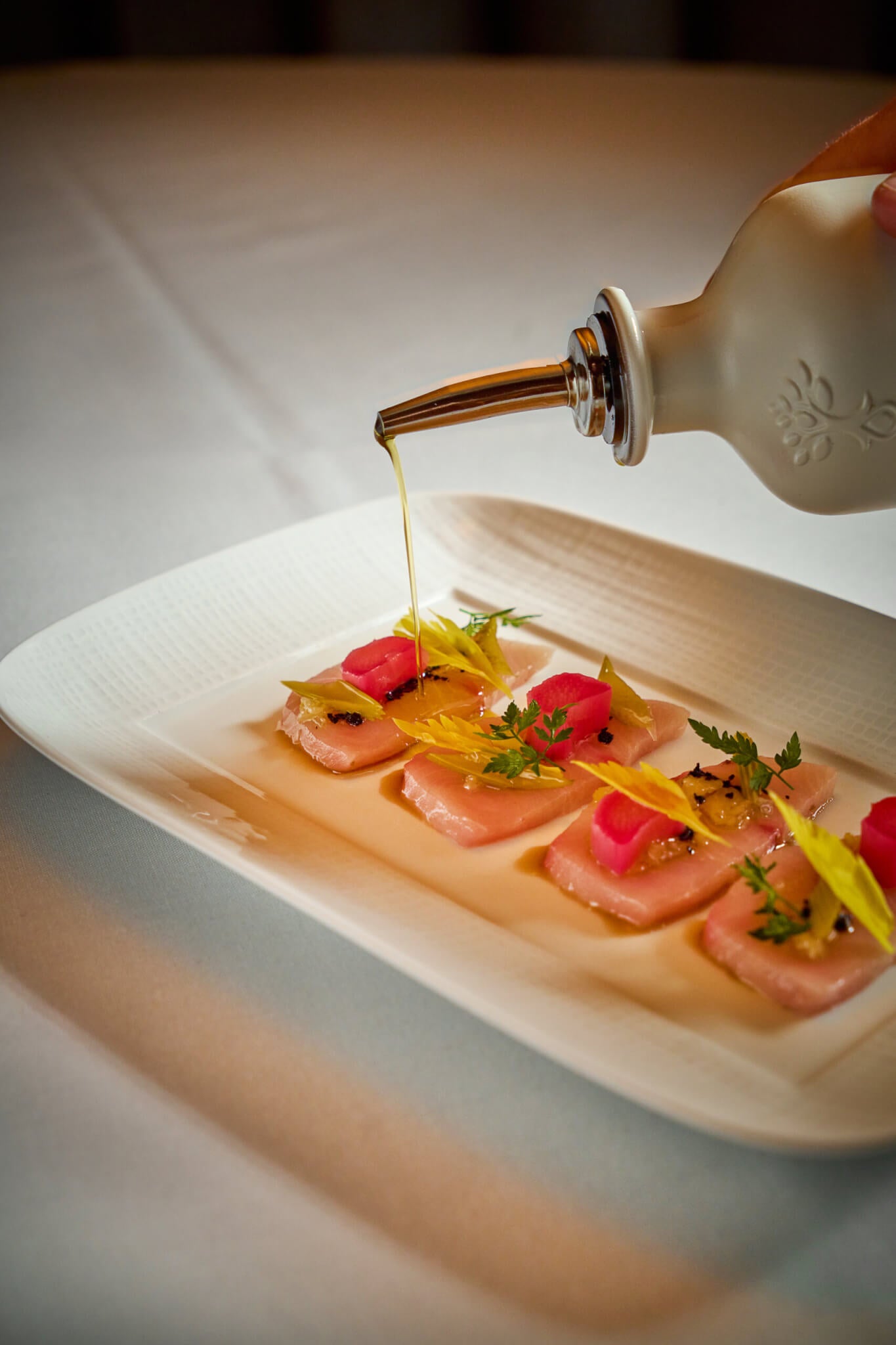 Hamachi Crudo