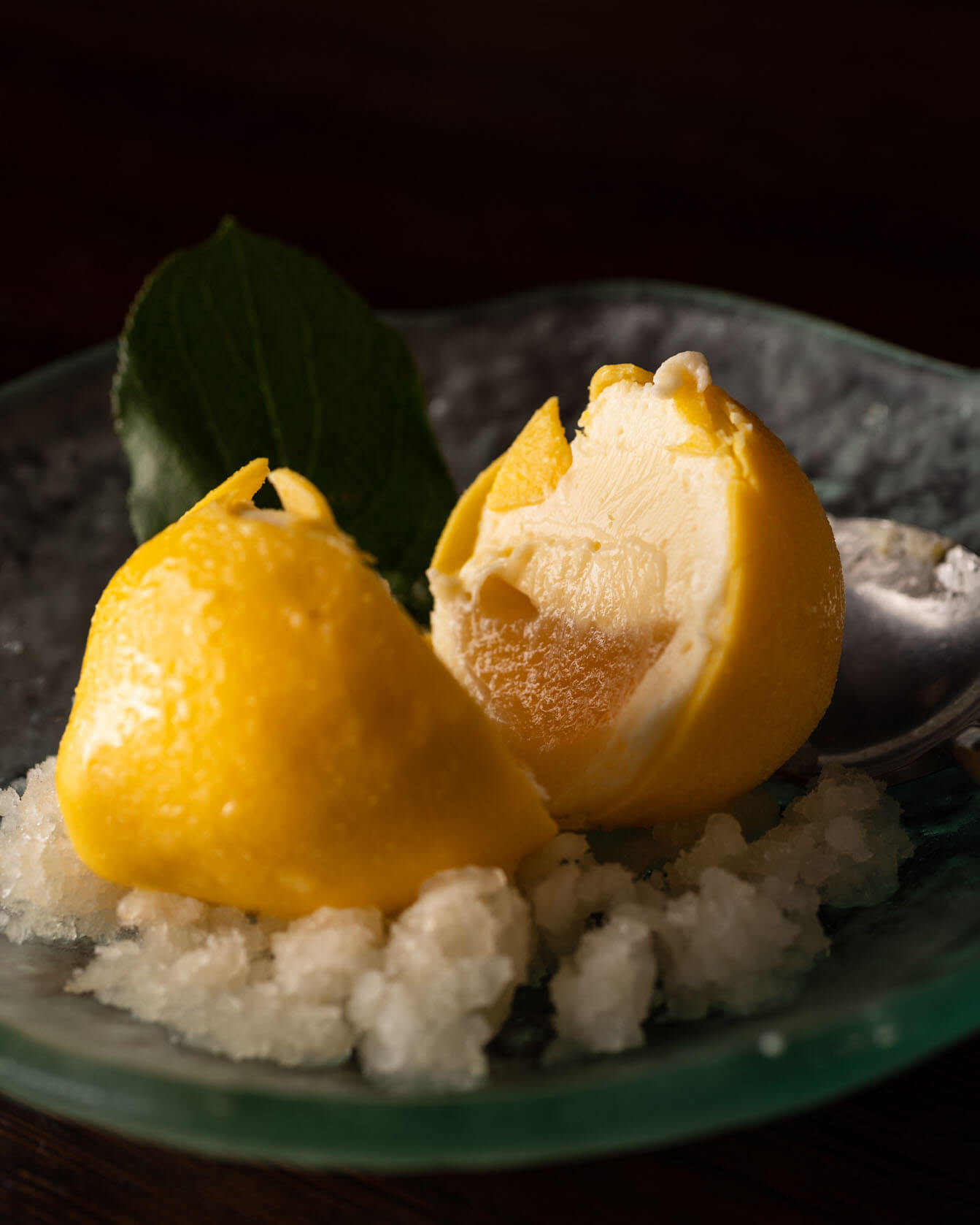 lemon italian ice dessert in nyc