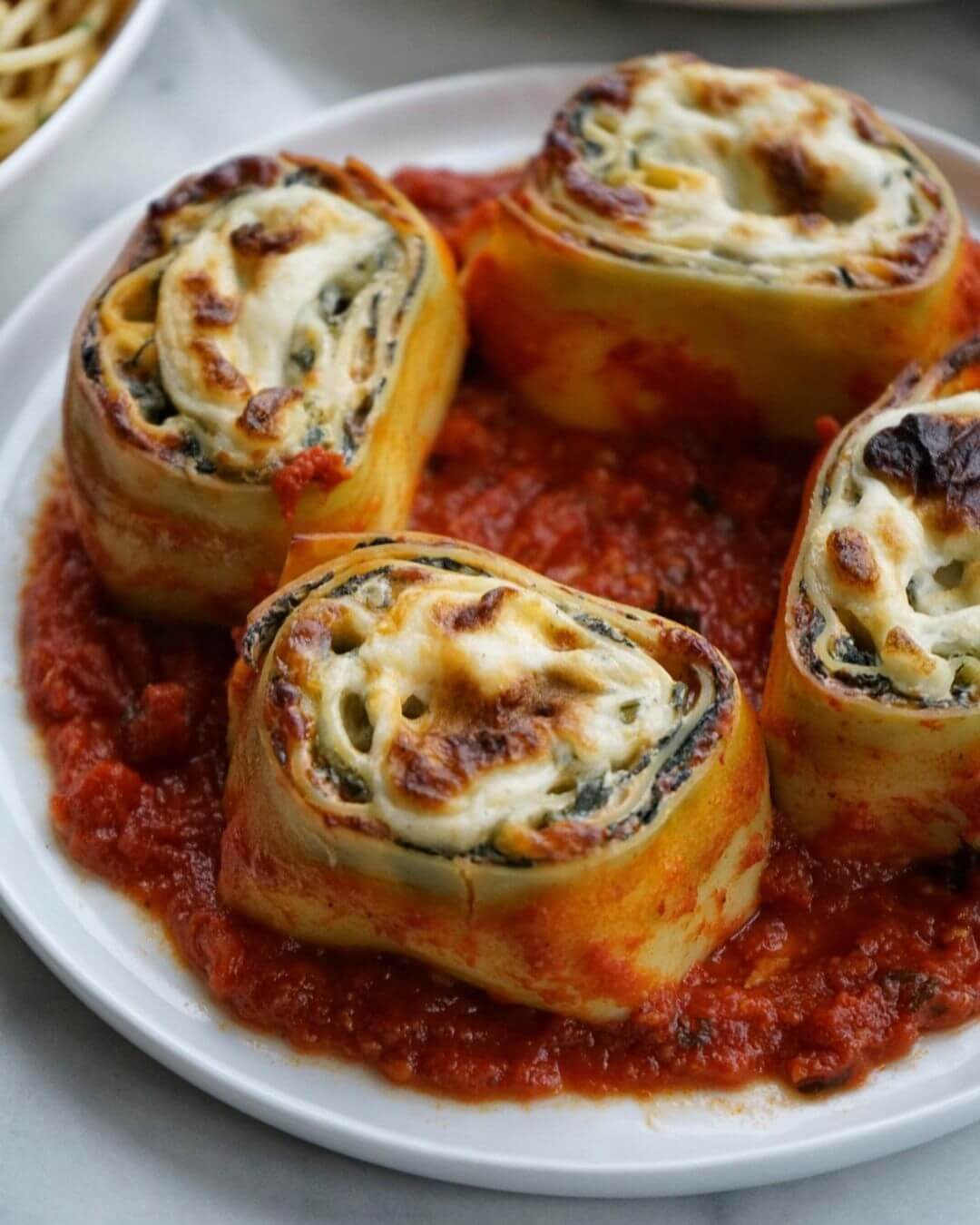 Open Face Manicotti
