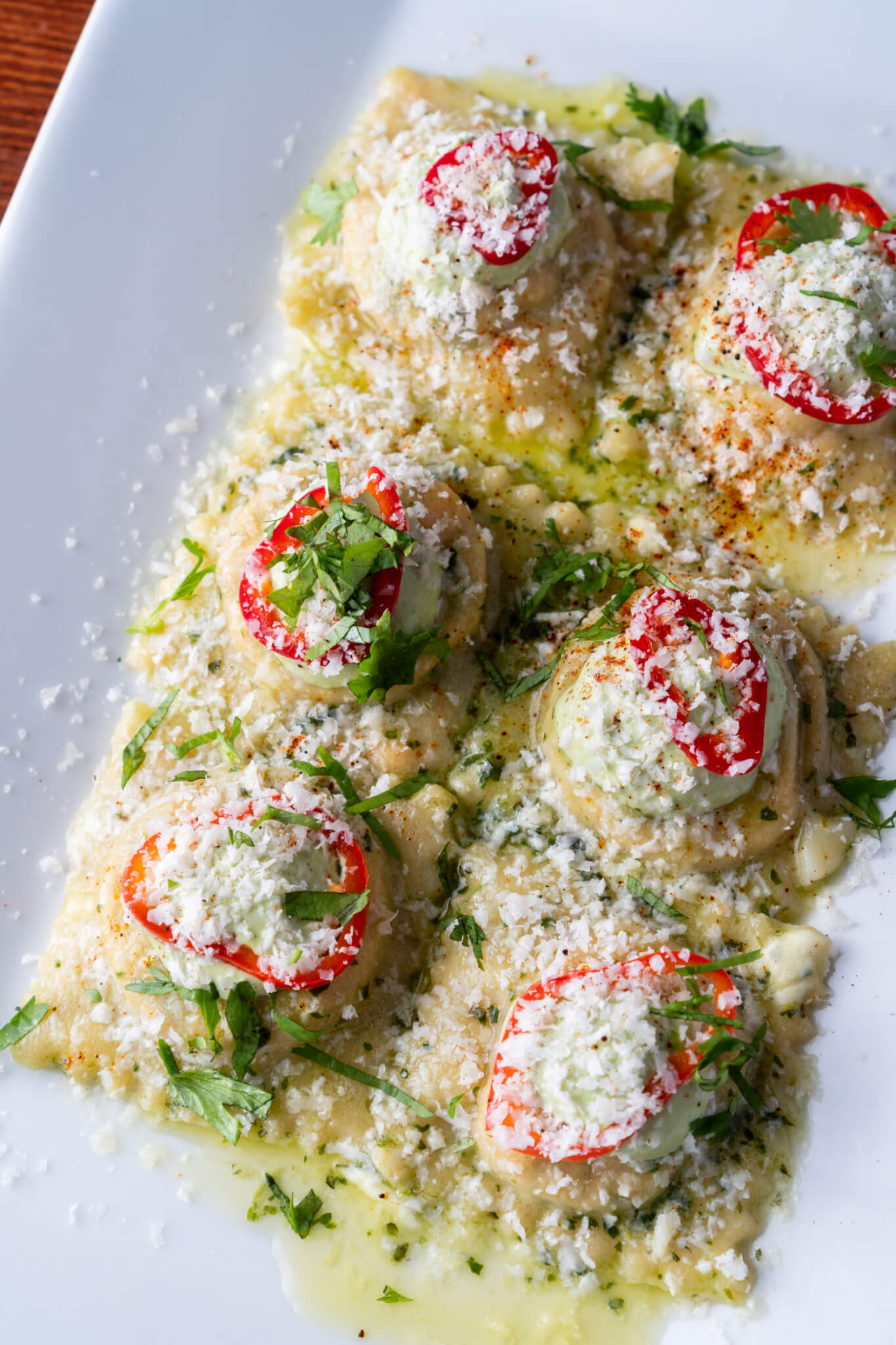 mexican street corn ravioli