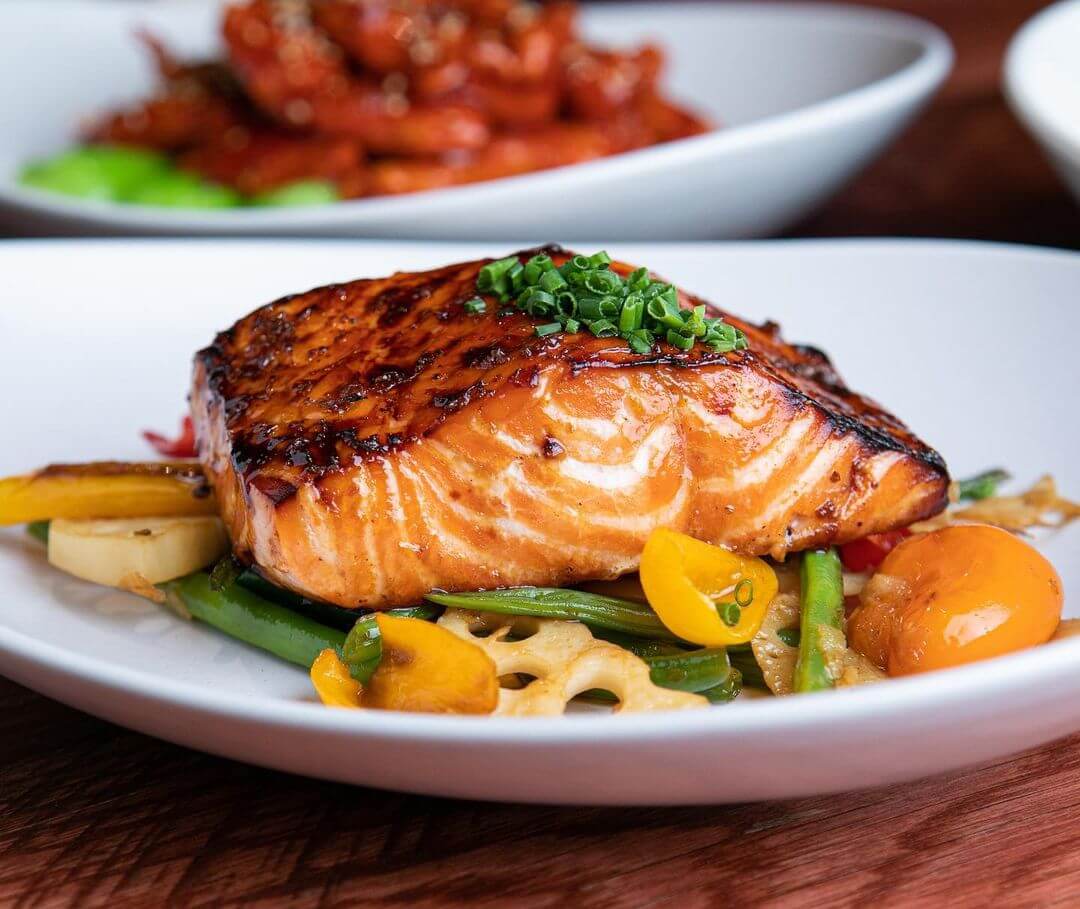 Honey Glazed Salmon
