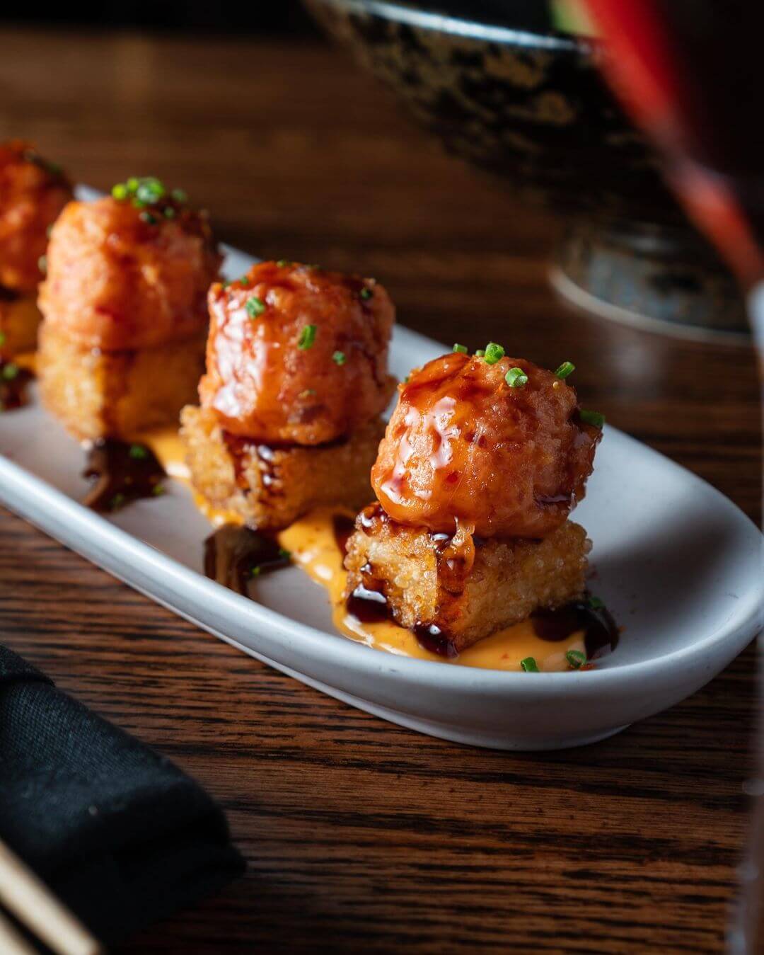Spicy Tuna Tartare on Crispy Rice