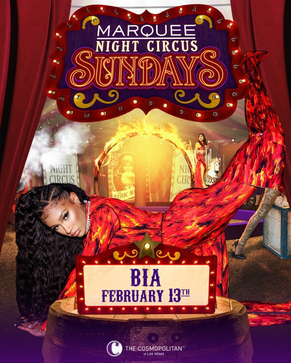 BIA Night Circus Sundays Marquee Nightclub Las Vegas