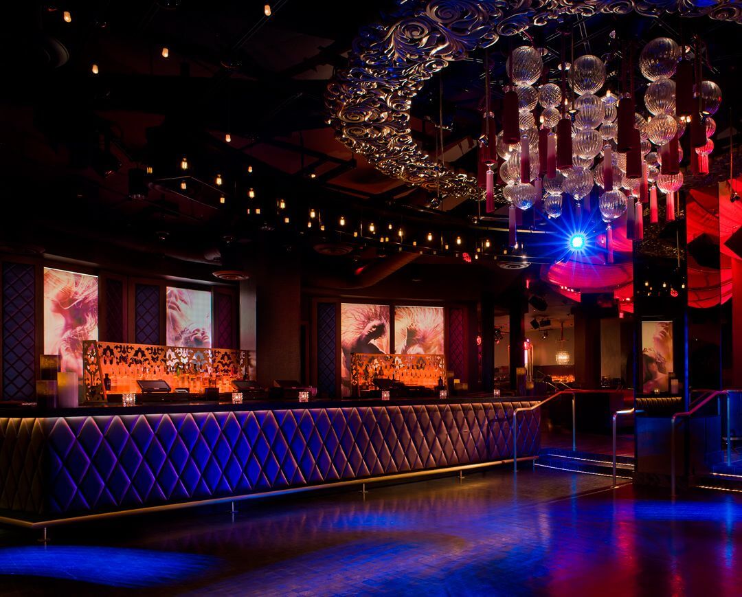 Marquee nightclub bar