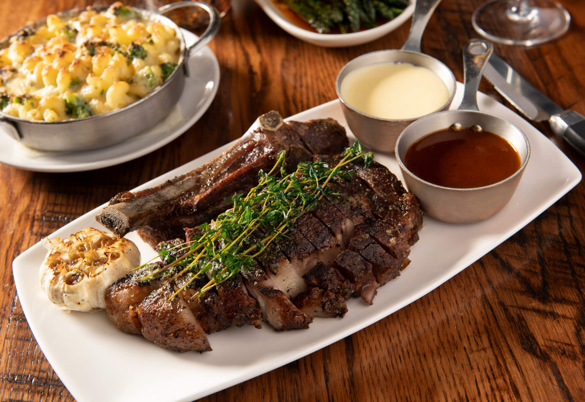 bone-in ribeye steak in LA