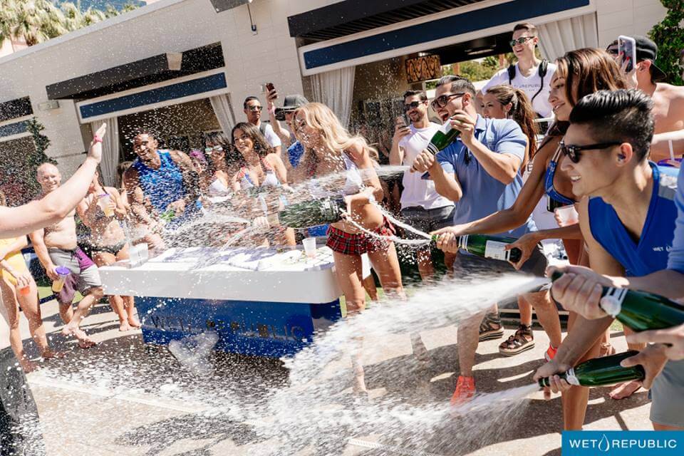 The best pool party in the world! 💦 #HelloSoju #WetRepublic #EDCWeek