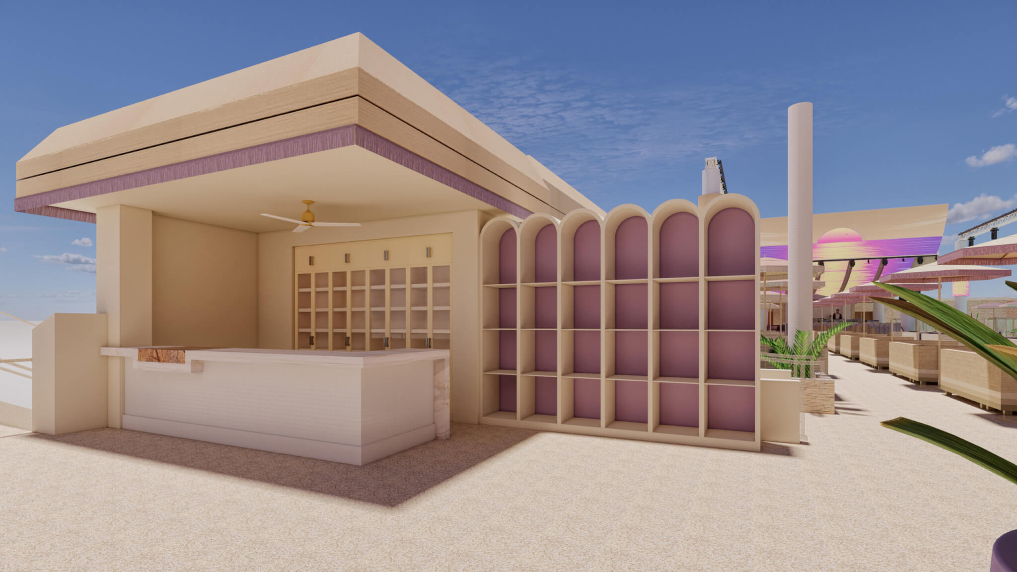 Marquee Dayclub Entrance