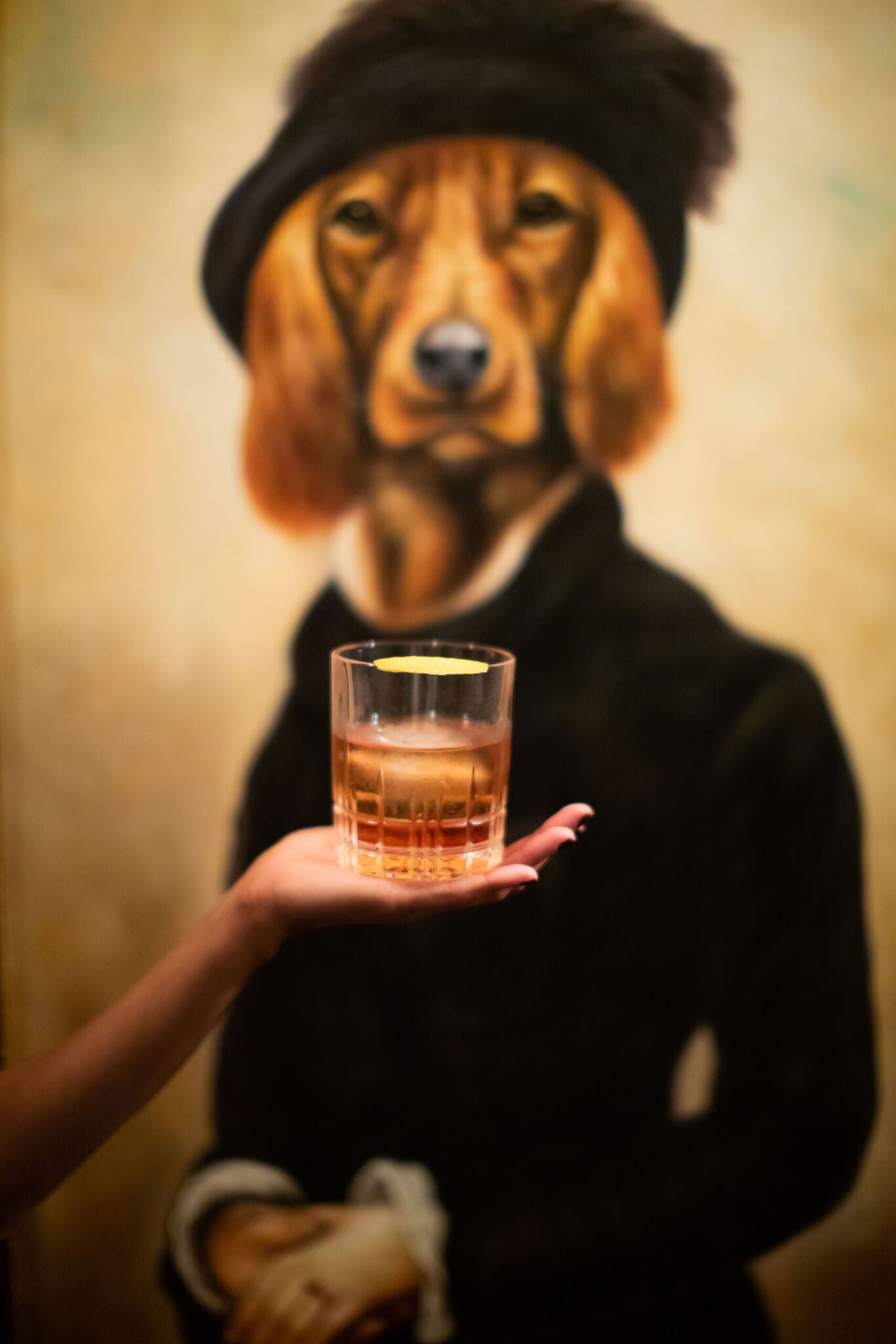 the rickey cocktail bar dog poster