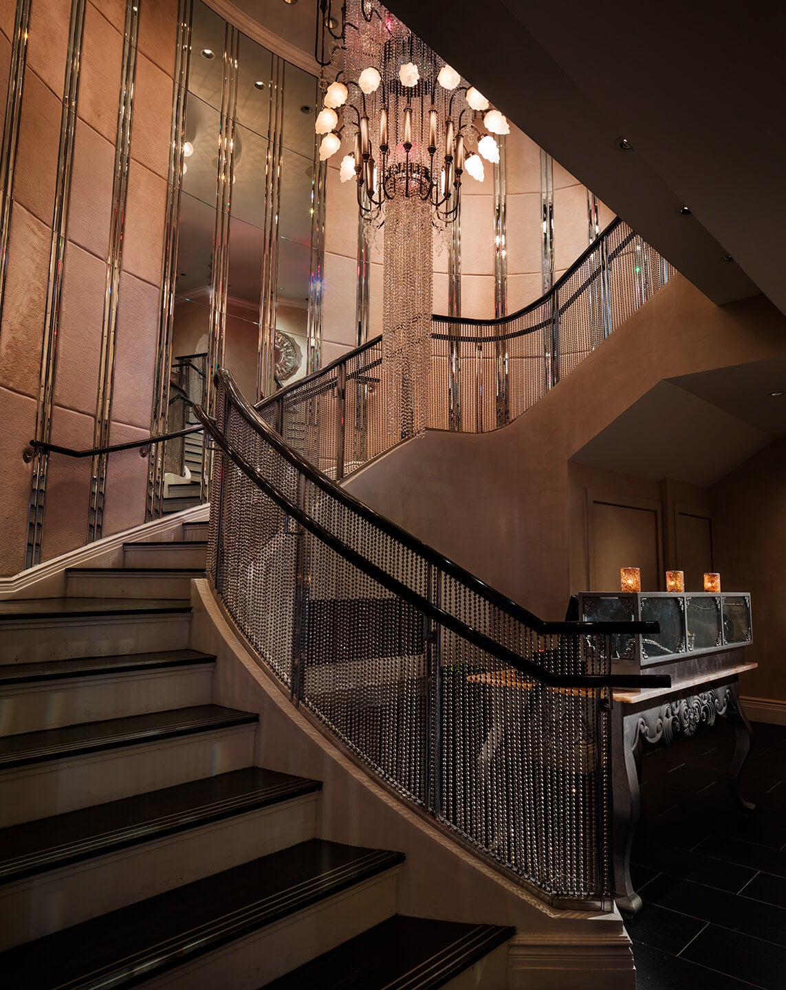 regal staircase at beauty & essex