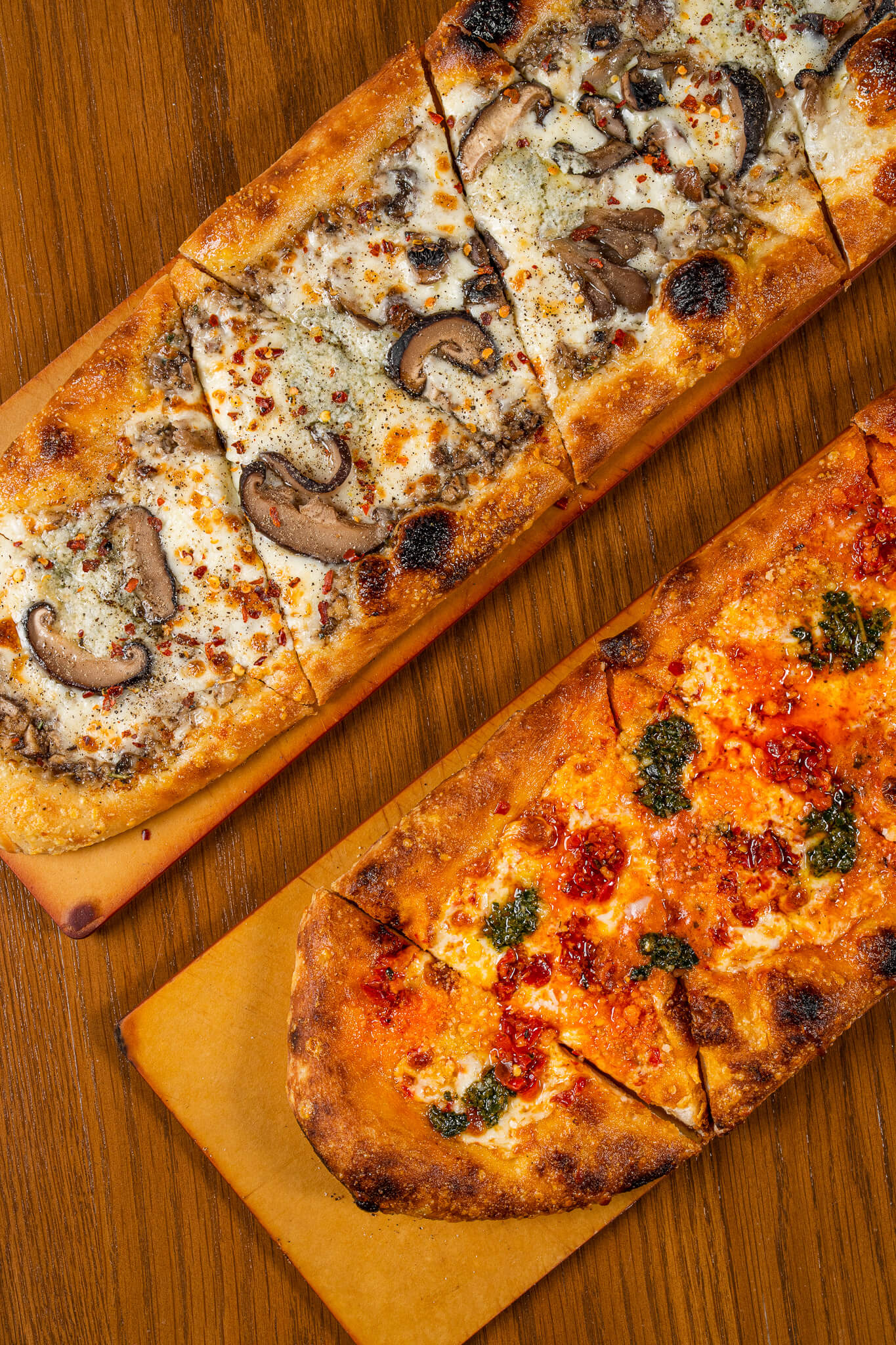 pizzas