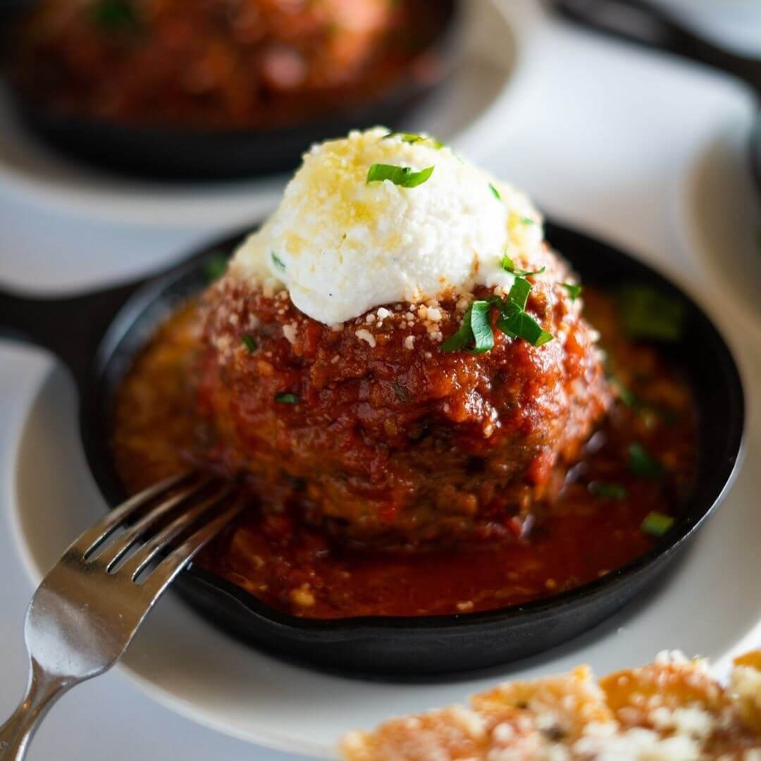 LAVO Italian Restaurant Meatball