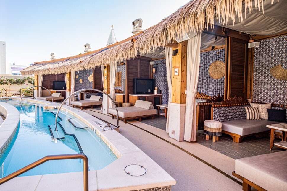 TAO Beach Dayclub Bungalow