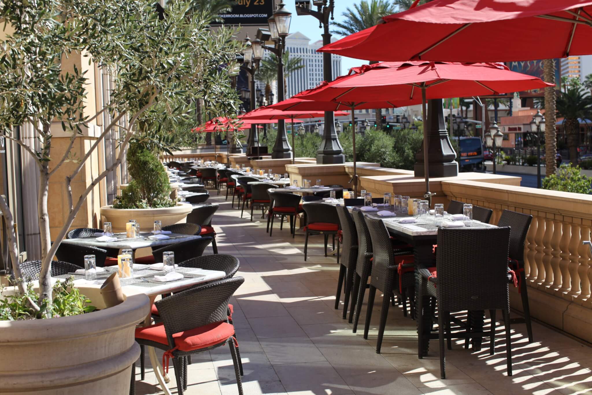 LAVO Italian restaurant Las Vegas Terrace