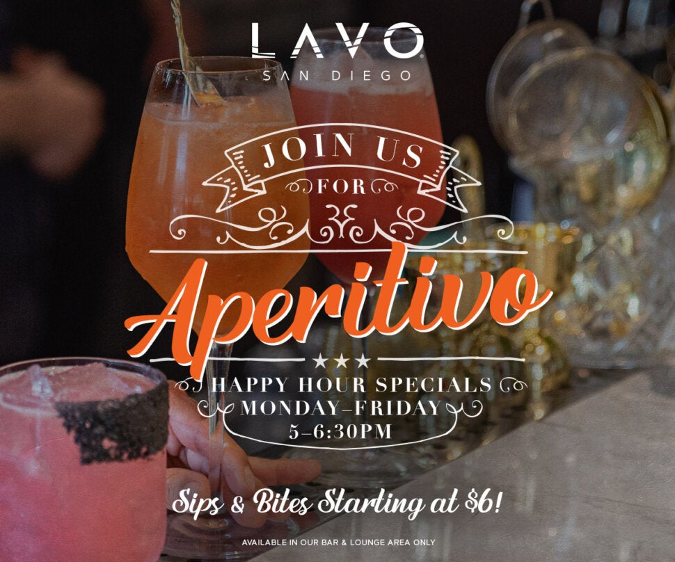 LAVO Happy Hour