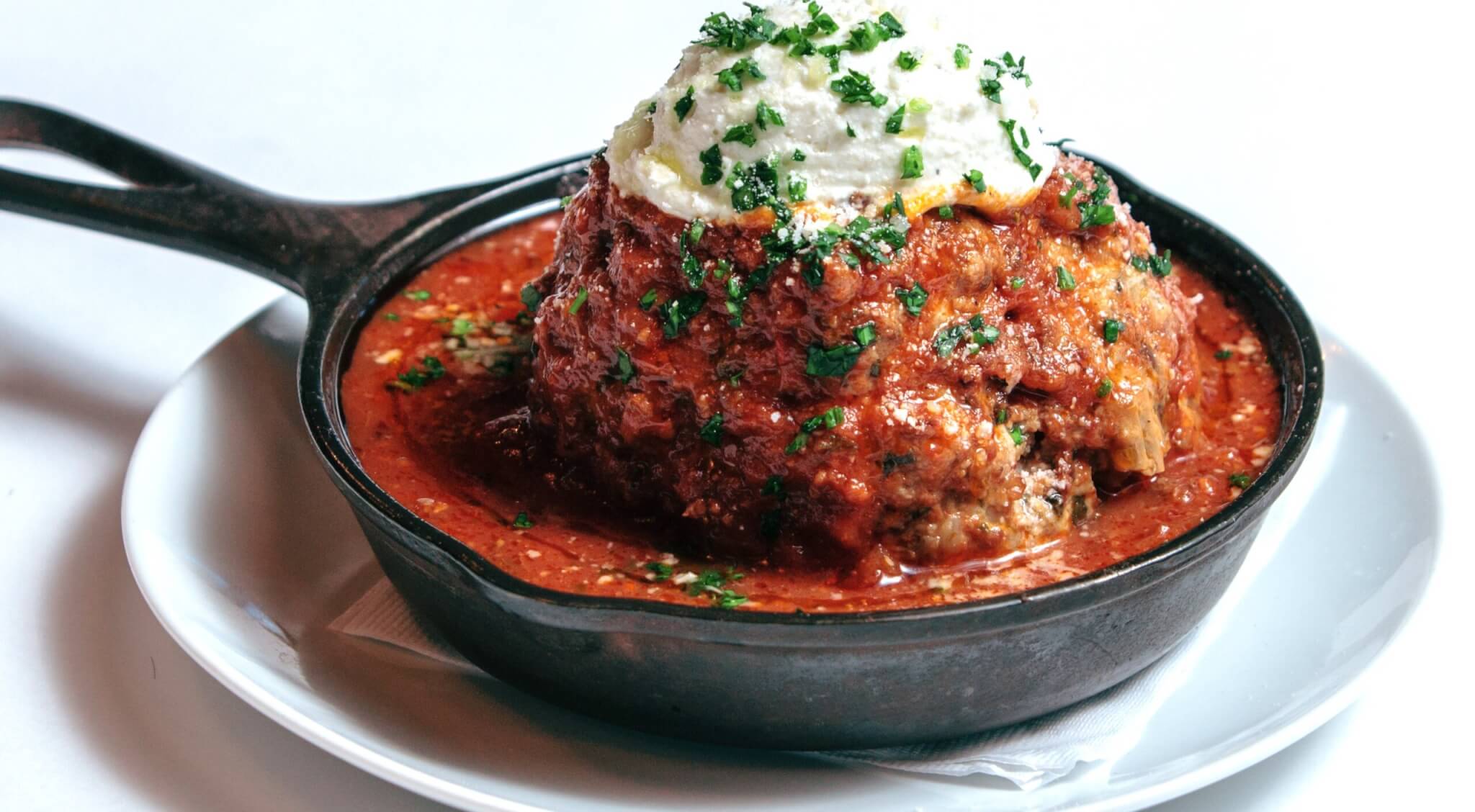 LAVO Italian restaurant Las Vegas - The Meatball