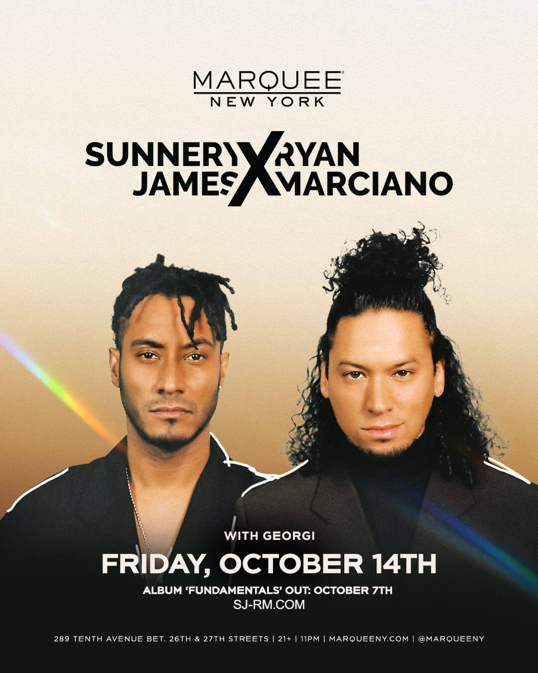 10/14/22 – Sunnery James & Ryan Marciano – Marquee New York