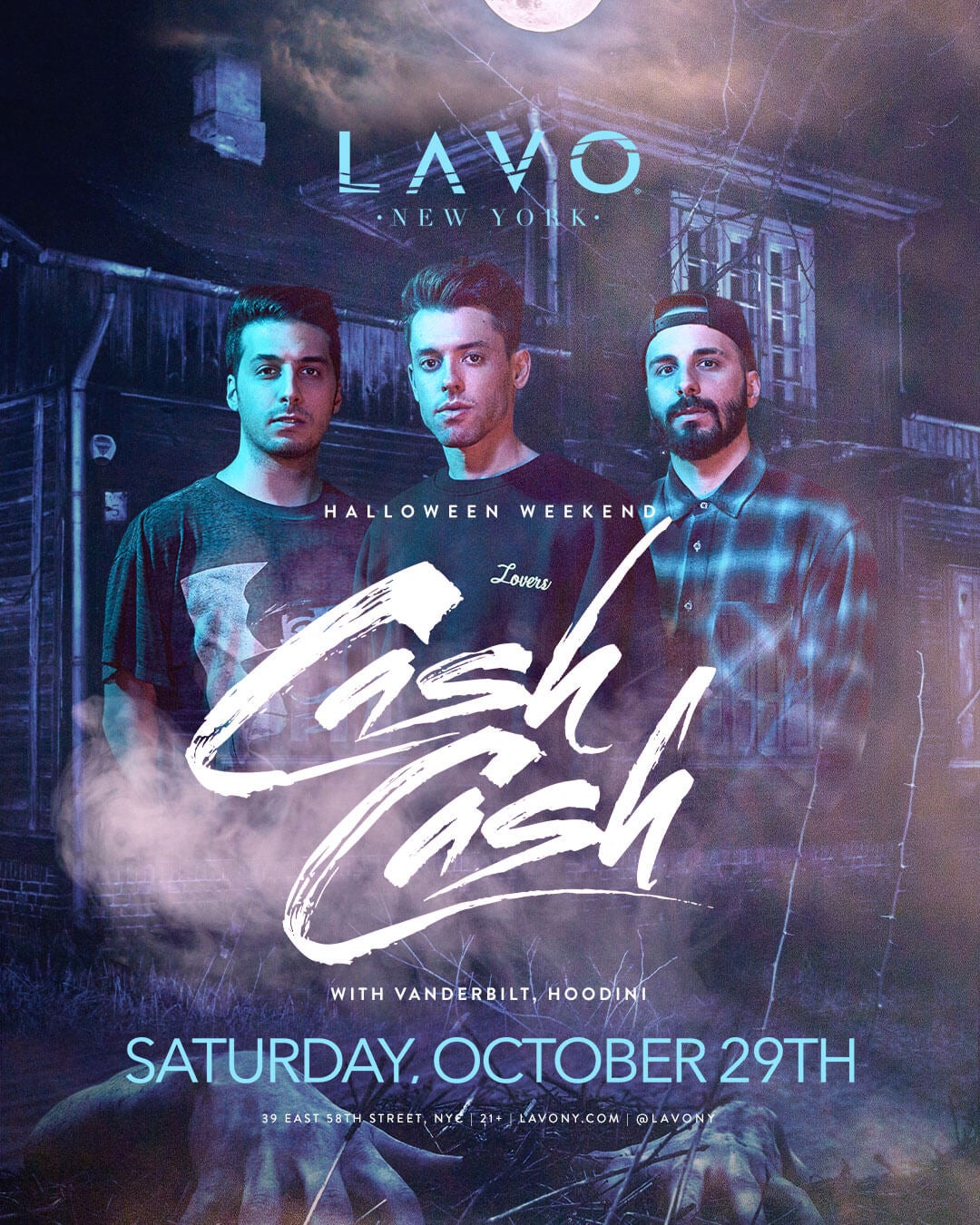 cash cash halloween new york city