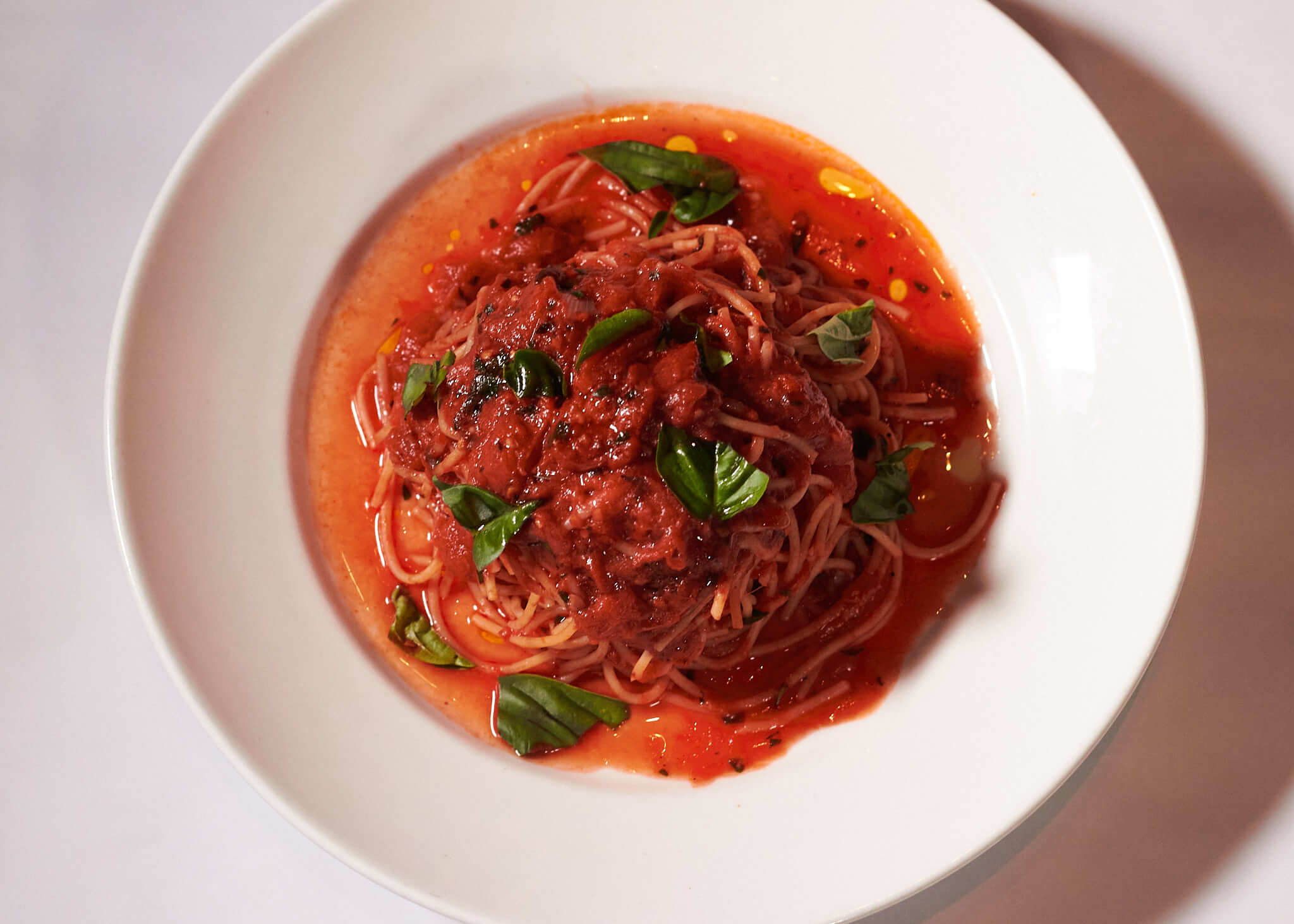 LAVO Las Vegas - Spaghetti Tomato and Basil