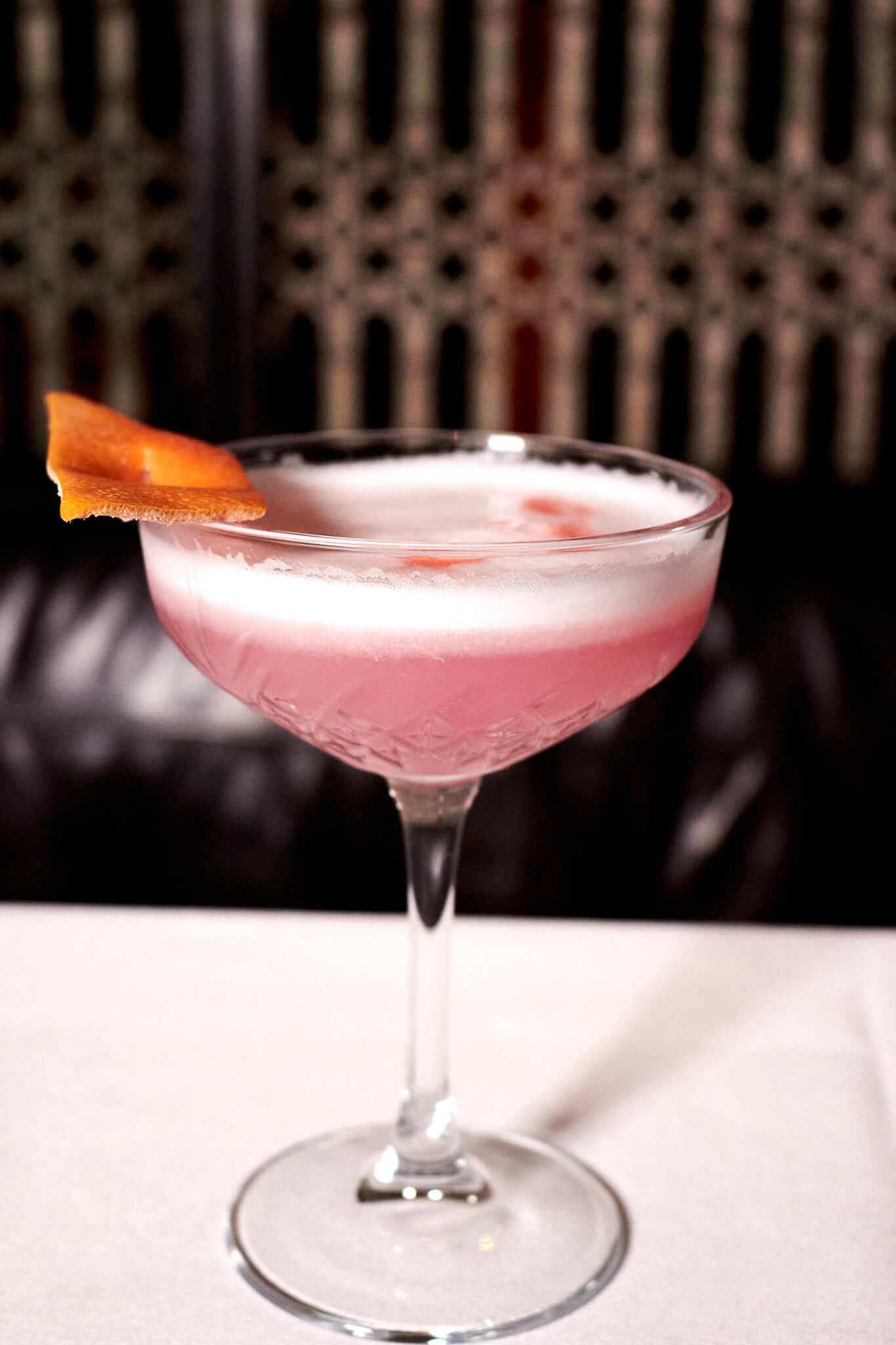 LAVO Las Vegas - Specialty Cocktail with Orange Garnish