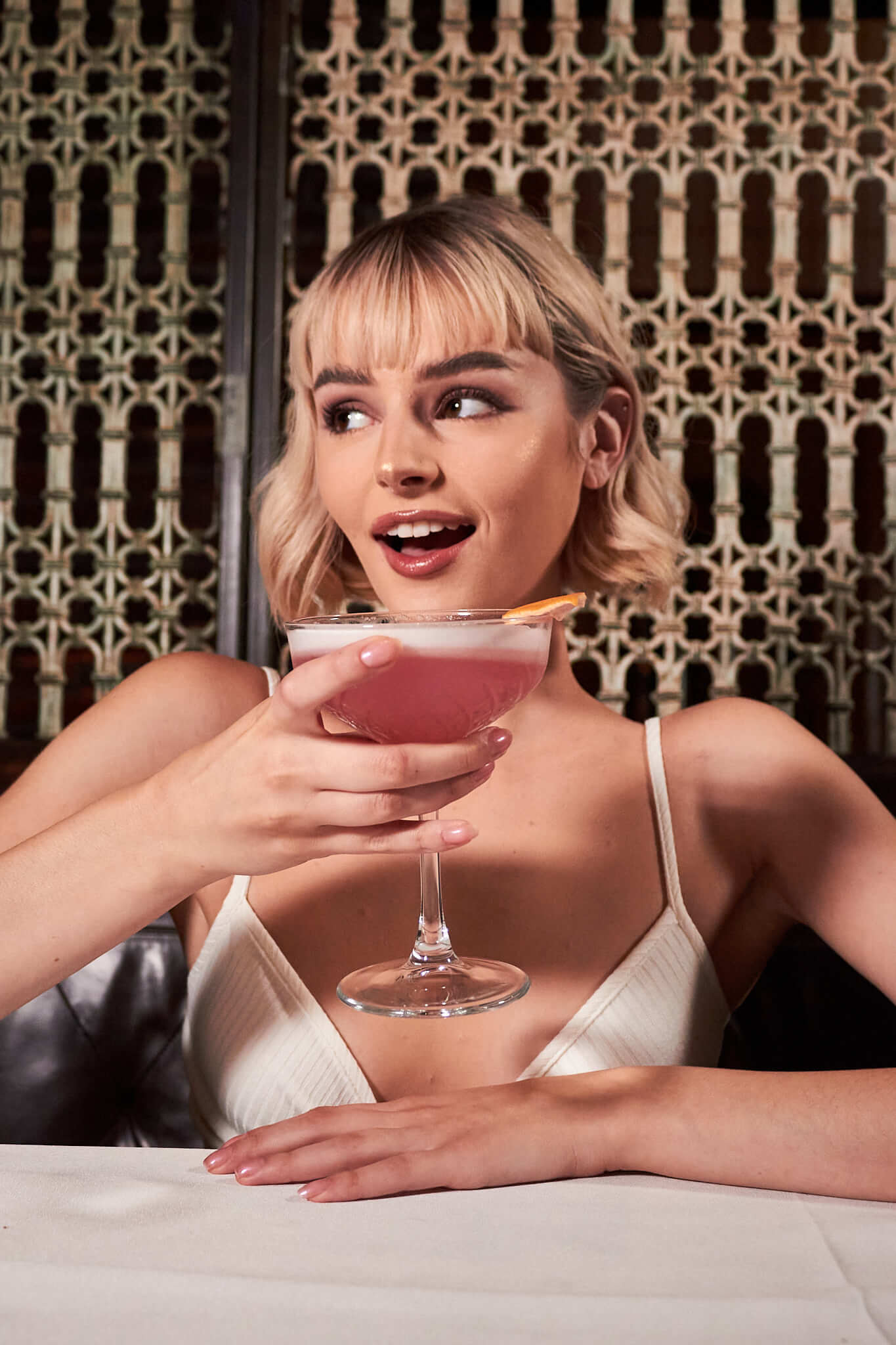 LAVO Las Vegas - Woman Holding Specialty Cocktail