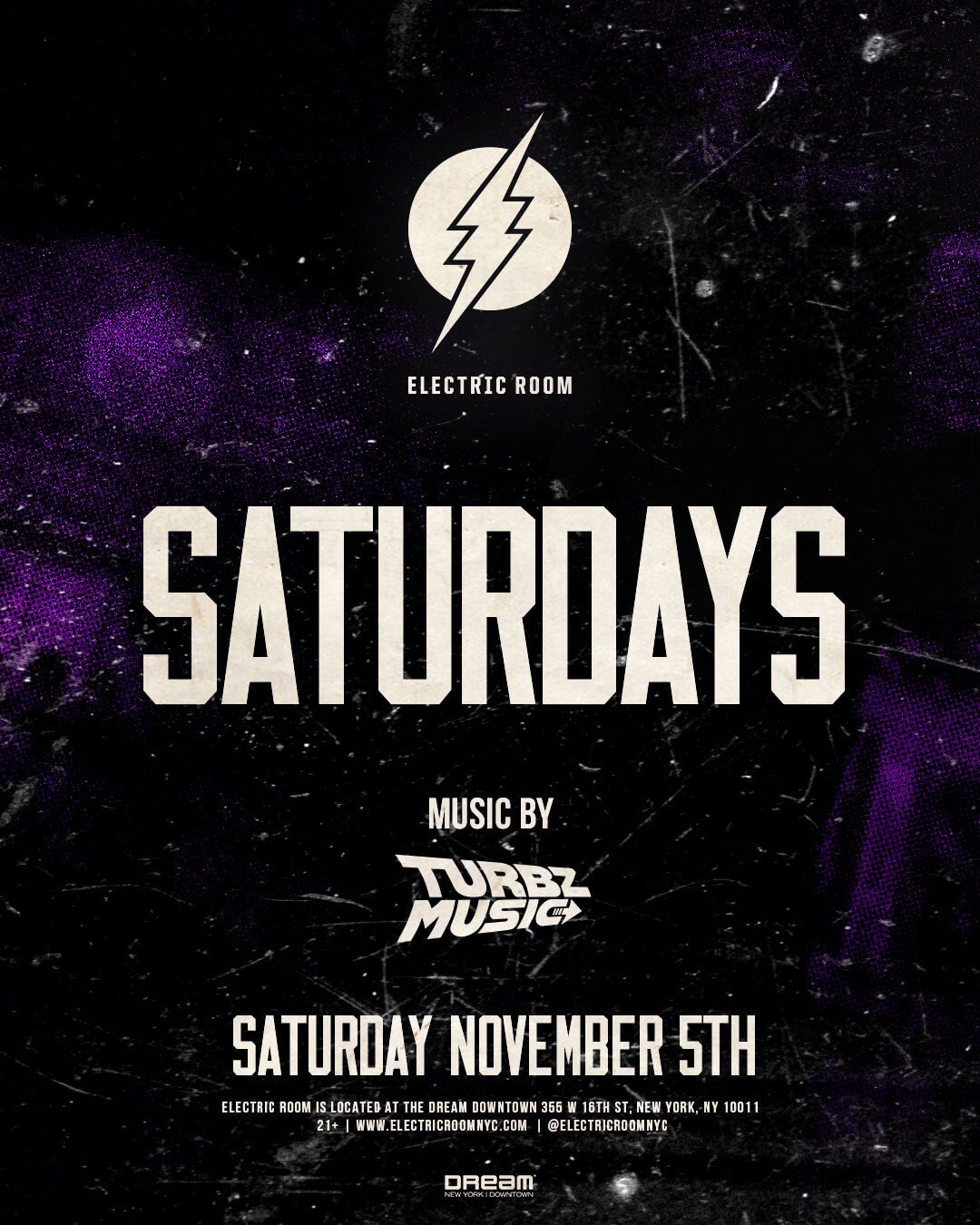 11/5/23 Turbz Electric Room New York Tao Group Hospitality